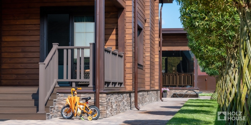 Дом из клееного бруса по проекту \"Корвет v3\" Фото 4